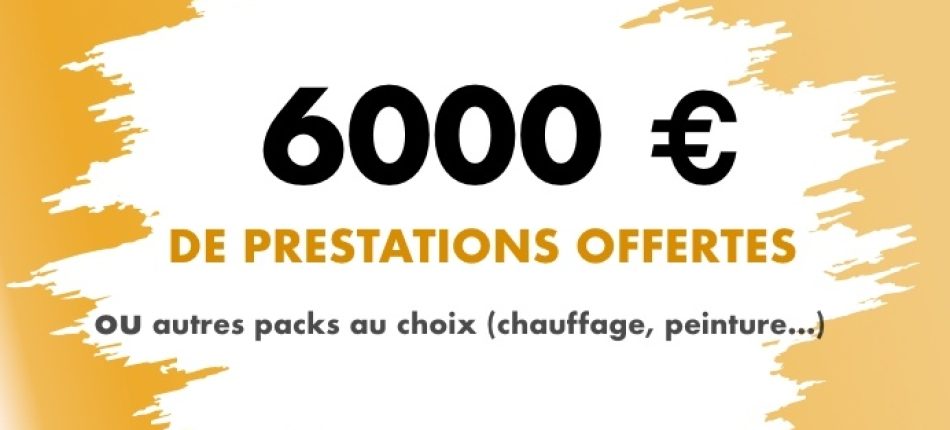 6000€ pour faire construire votre maison neuve en Gironde ou dans les Landes 