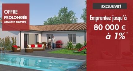 Empruntez 80 000€ à 1%