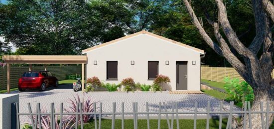 Maison neuve à Le Tuzan, Nouvelle-Aquitaine