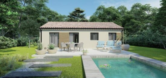 Maison neuve à Salles, Nouvelle-Aquitaine