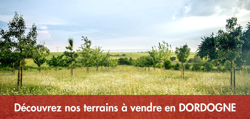 terrains à vendre en Dordogne